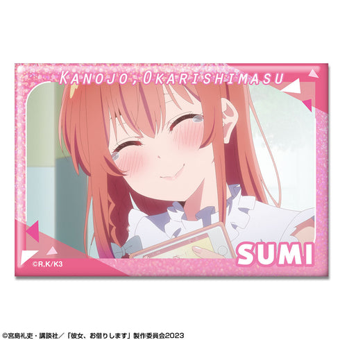 『彼女、お借りします』ホログラム缶バッジ Ver.2 デザイン14(桜沢墨/B)【202405再販】